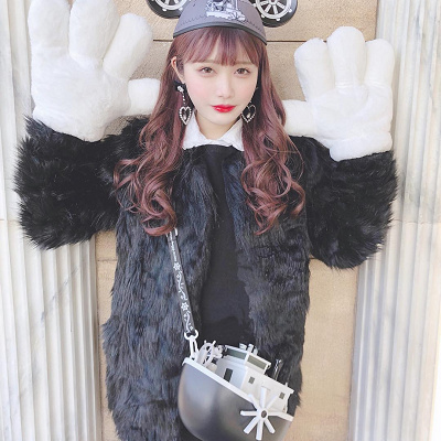 蒸気船ウィリー×ファージャケットのコーデ