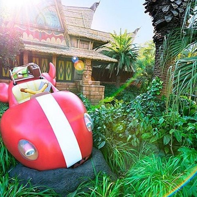 スティッチの宇宙スクーター