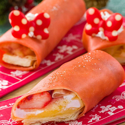 ストロベリー＆クランベリークレープ