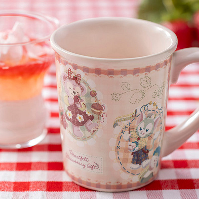 ストロベリーゼリー＆練乳ムース