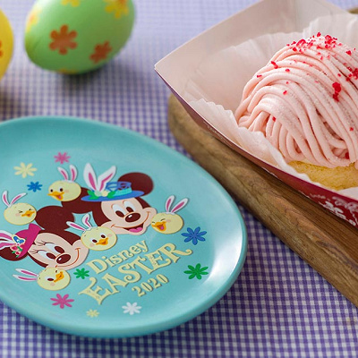 ストロベリーモンブラン、スーベニアプレート付き