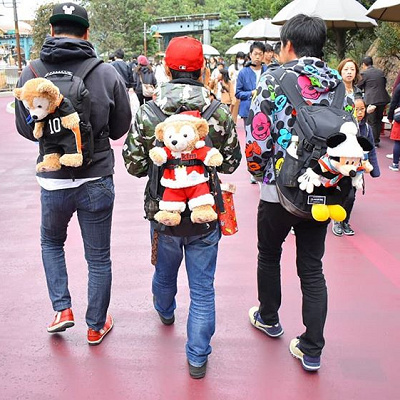 ぬいぐるみコーデ