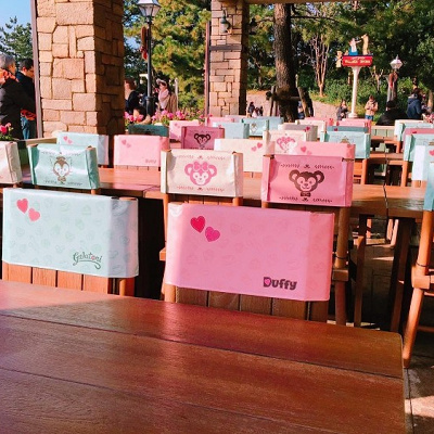 オシャレなテラス席