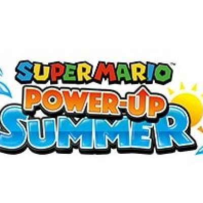 スーパーマリオ・パワーアップ・サマーのロゴ