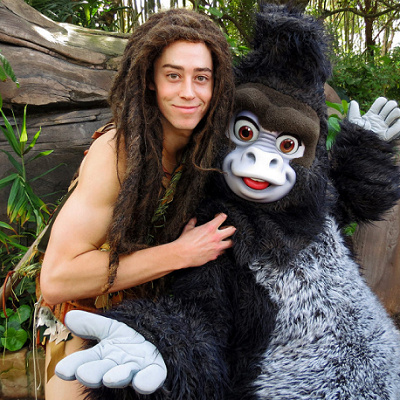 ターザンと親友のターク（ディスカバリーアイランド）