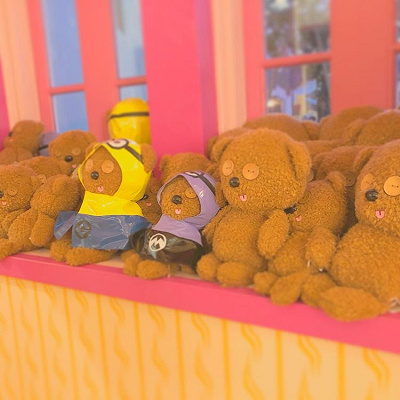 くまのぬいぐるみティムのグッズ