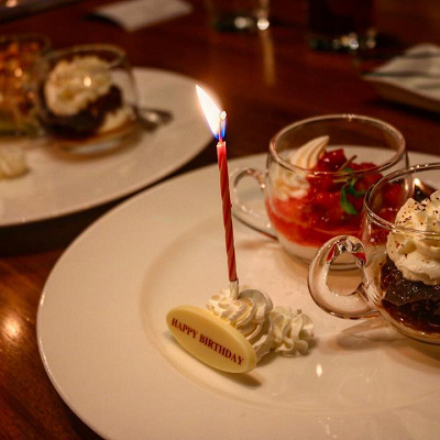 キャストさんのご厚意で誕生日を祝ってくれることも