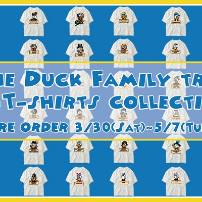 the DUCK FAMILY TREE Tシャツ