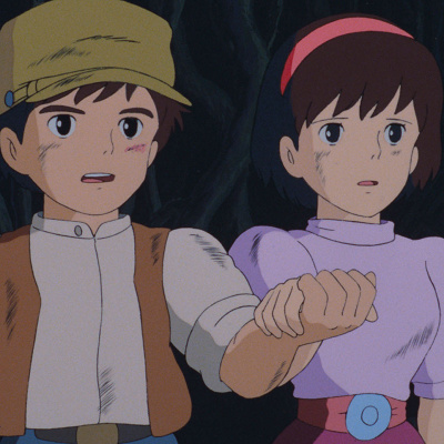 シータとパズーが「バルス」を唱えるシーン