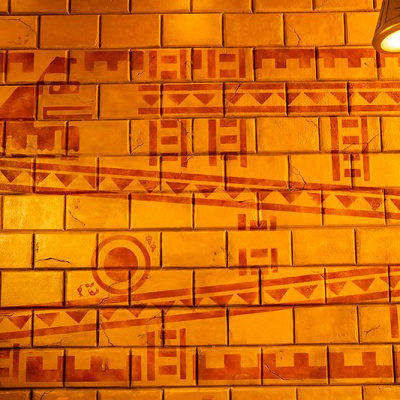 壁画の中にピクミンの姿が！