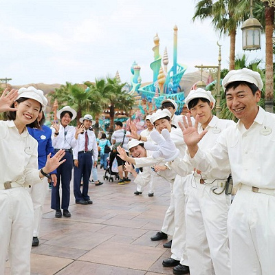 東京ディズニーシーのキャストさんたち