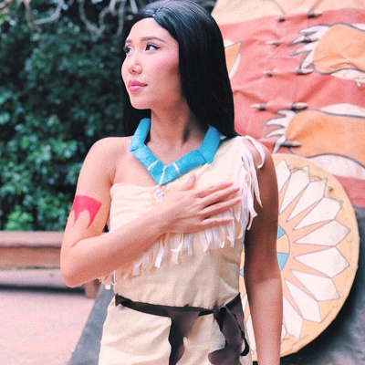 トムソーヤ島内インディアンキャンプ