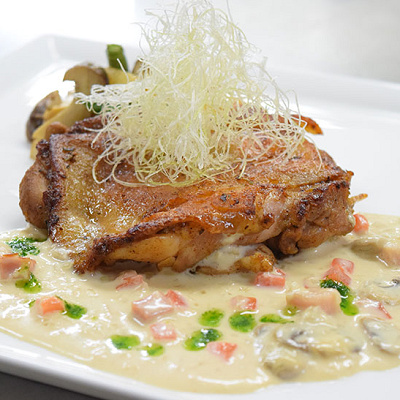 盛りつけて、完成！