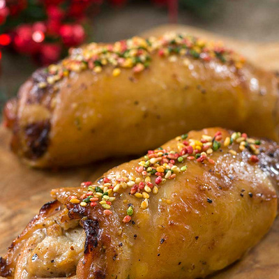 トッピングがクリスマス仕様に♡