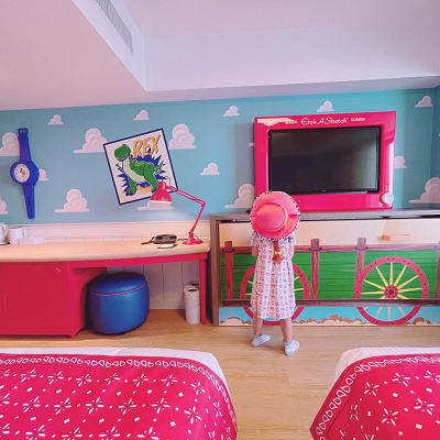 トイストーリーホテルの部屋