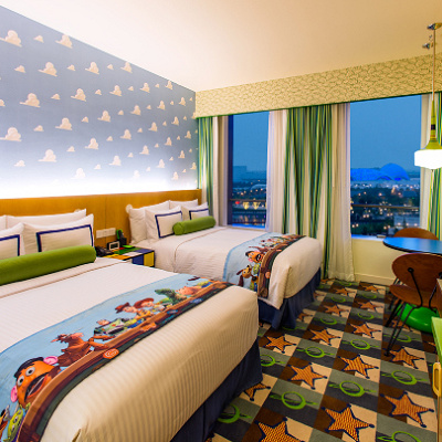 トイストーリーホテルの部屋