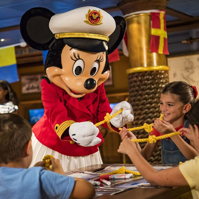 キャプテンミニーの衣裳に変身！