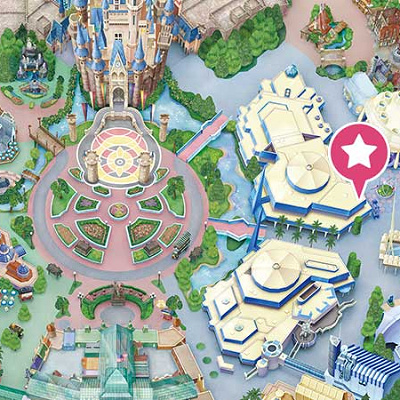 トレジャーコメットのマップ