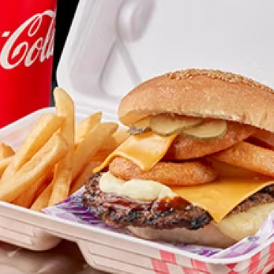 トリプルチーズバーガーセット