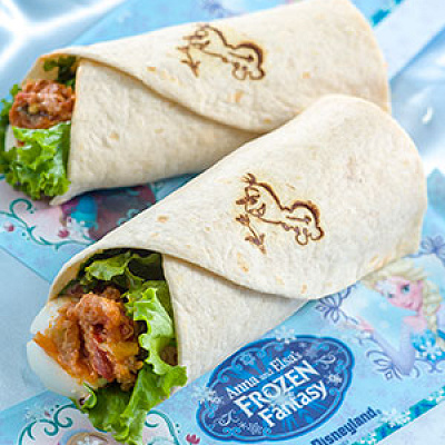 ツナ＆エッグのラップサンド