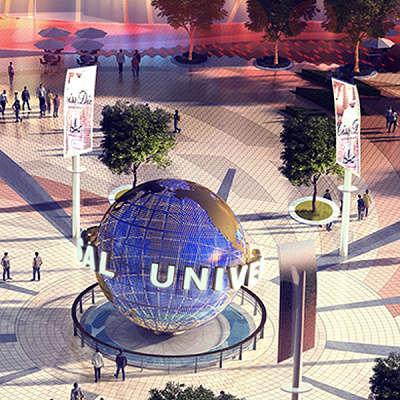 Universal City Walk／ユニバーサルスタジオ北京