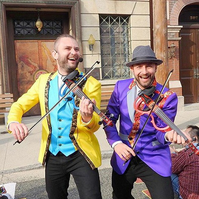 USJのワールド・ストリート・フェスティバル「イースト・ミーツ・ウエスト・カルテット」