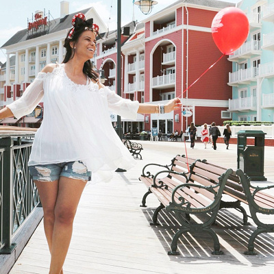 バカンス風コーデ