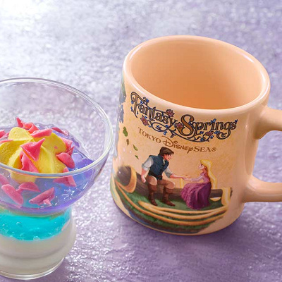 バニラムース＆アップル・ソーダゼリー、スーベニアカップ付き