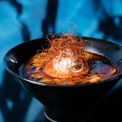 ヴィーガンラーメン炎（激辛）