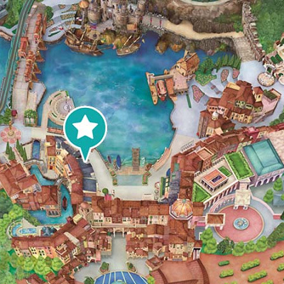 ヴェネツィアン・カーニバル・マーケットの地図