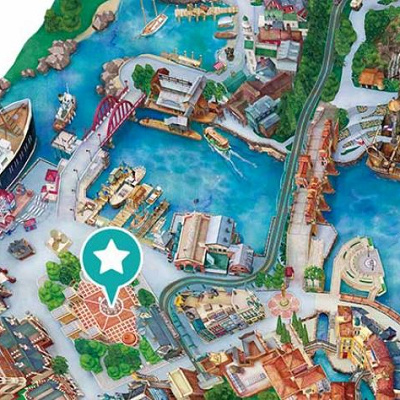 ウォーターフロントパークの地図