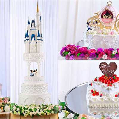 ウェディングケーキ例