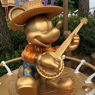 ウエスタンランドのハピエストミッキースポット