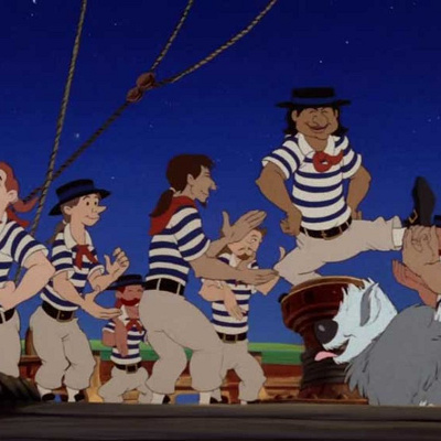 アリエルが初めてエリック王子を見かけた際に、船上で行われていたのは何のパーティー？