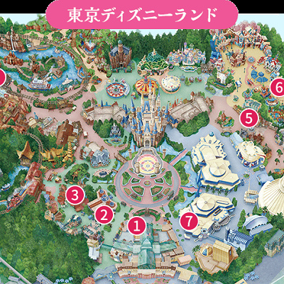 シーズナルグルメチケットの販売場所（ディズニーランド）