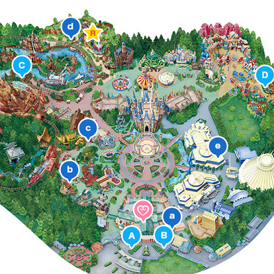 東京ディズニーランドのフォトキーカードがもらえる場所