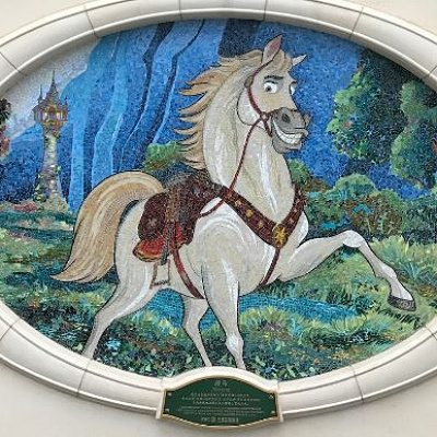 白馬の賢い馬