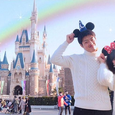 白ニットコーデ