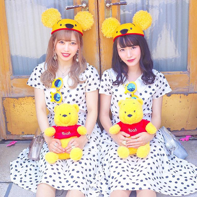 プーさんコーデ