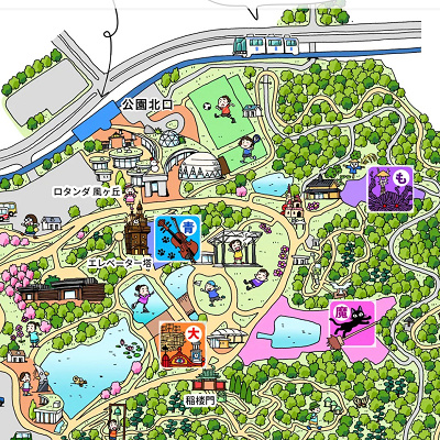 魔女の谷の場所