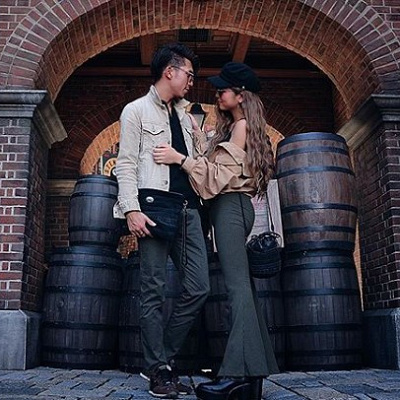 カチューシャや帽子がなくてもステキなリンクコーデ