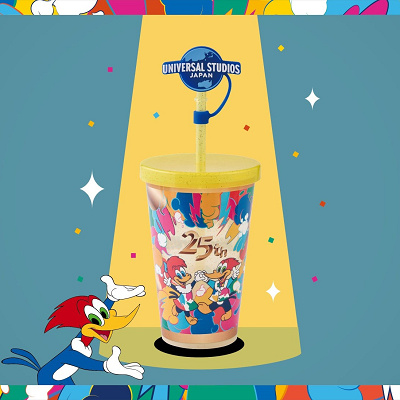 ウッディー&ウィニーの25周年アニバーサリー・ドリンクカップ