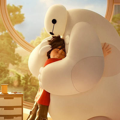 ベイマックスと触れ合うことはできない