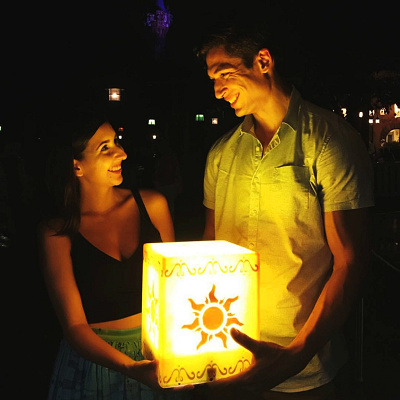 夜にはこんな素敵な写真が撮れるかも！