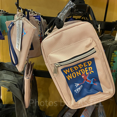USJスパイダーマングッズ/ショルダーバッグ/「WEBBED WONDER」
