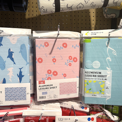 100均レジャーシート