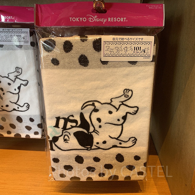 101匹わんちゃんフェイスタオル