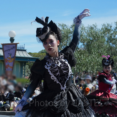 スプーキー”Boo!”パレードのダンサー（2023年撮影）