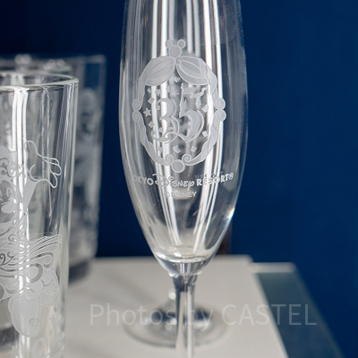 35周年シャンパングラス