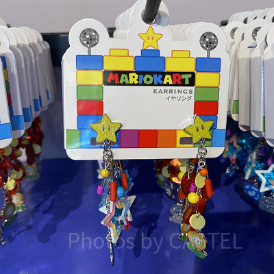 マリオカートのイヤリング